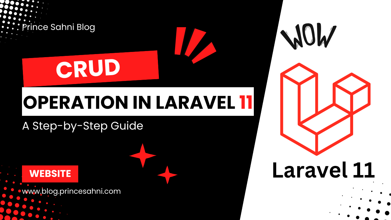 CRUD Operation in Laravel 11